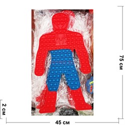 Попит силиконовый Спайдермен Человек паук большой 75 см - фото 173655