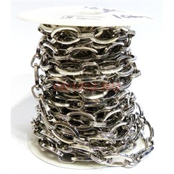 Цепь металлическая (201028404) под серебро (цена за 1 метр) - фото 174034