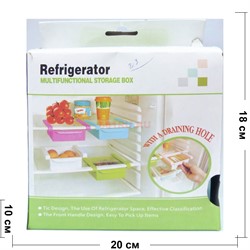 Органайзер для холодильника (6822) Refrigerator Multifunctional Storage Box 130 шт/кор - фото 175238