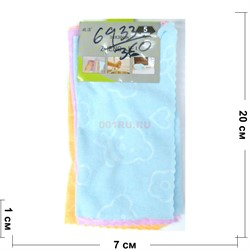 Тряпка салфетка 30x30 см (6933) ZHENG JEJ 5 шт/уп 360 уп/кор - фото 175460