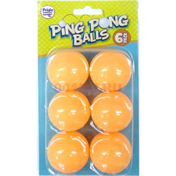 Мячи (84299) для пинг-понга 6 шт/уп 144 уп/кор - фото 175561