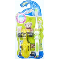 Набор зубная щетка с игрушкой Children Toothbrush 288 шт/кор - фото 175726