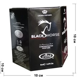 Масляные духи Al-Rehab «Black Horse» 6 мл масло парфюмерное 6 шт/уп - фото 175961