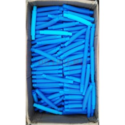 Трубка поп тьюб антистресс 14x2 см голубая 1000 шт/кор - фото 176076