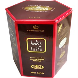 Масляные духи Al-Rehab «Rasha» 6 мл масло парфюмерное 6 шт/уп - фото 176129