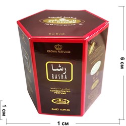 Масляные духи Al-Rehab «Rasha» 6 мл масло парфюмерное 6 шт/уп - фото 176130