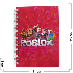 Тетрадь с деревянным корпусом Roblox 15 см - фото 176539