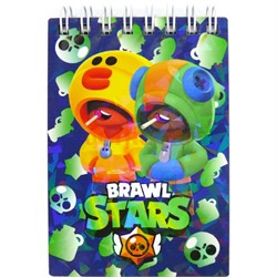 Тетрадь с деревянным корпусом Brawl Stars Бравл Старс 11 см - фото 176554