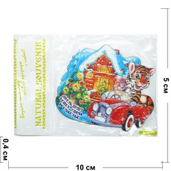 Магнит Тигр на машине Символ 2022 года - фото 178129