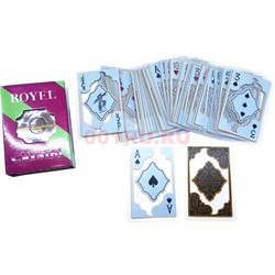 Карты игральные Royel Crystal прозрачные покерные 54 шт - фото 178531