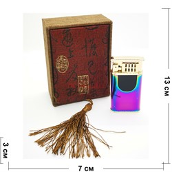 Зажигалка USB разрядная в подарочной коробочке в китайском стиле - фото 178671