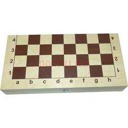 Шахматы 43х43 см деревянные (Россия) - фото 178996