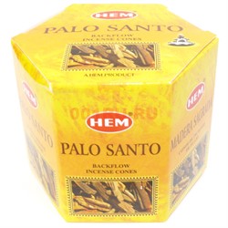 Благовония HEM конусы Пало-Санто цена за упаковку - фото 179077