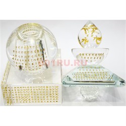 Китайская пагода 5 элементов из стекла прозрачная - фото 179090