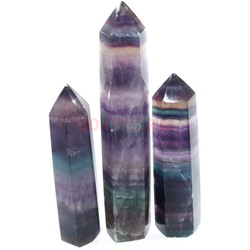 Карандаши кристаллы 9-11 см из цветного флюорита - фото 182068