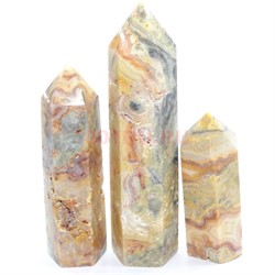 Карандаши кристаллы 7-9 см из оранжевого агата - фото 182094