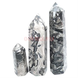 Карандаши кристаллы 9-10 см из серой яшмы - фото 182110