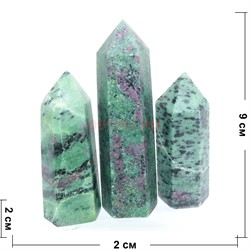 Карандаши кристаллы 9-11 см из амазонита - фото 182119