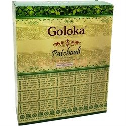 Благовония Goloka Patchouli 40 грамм 12 упаковок - фото 183473