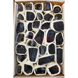 Кристаллы черного турмалина цена за упаковку (малый набор) - фото 184423