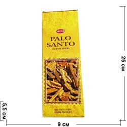 Благовония HEM "Palo Santa" цена за уп из 6 шт - фото 186520