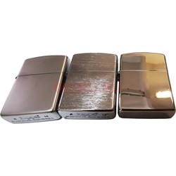 Зажигалка бензиновая Zippo чистая под гравировку - фото 186694