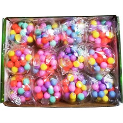Сквиши антистресс с цветными шарами 12 шт/упаковка - фото 186737