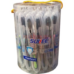 Зубные щетки силиконовые в футляре 24 шт/упаковка - фото 187557