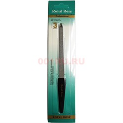 Пилочка для ногтей Royal Rose (8107) с пластиковой ручкой 17 см 24 шт/упаковка - фото 188167