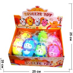 Игрушка антитсресс Котики Squeeze Toy 12 шт/упаковка - фото 188530