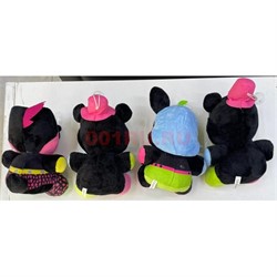 Игрушка мягкая Собака Тигр 12 шт/упаковка - фото 189156