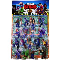 Brawl Stars фигурки на листе 20 шт - фото 189161