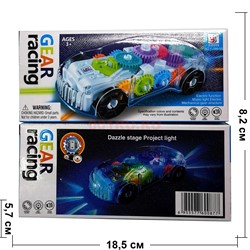 Машинка с шестеренками Gear Racing - фото 189249