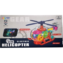 Вертолет с шестеренками Gear Helicopter Electric - фото 189250