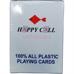 Карты для покера Happy Call 100% пластик 54 карты - фото 189890