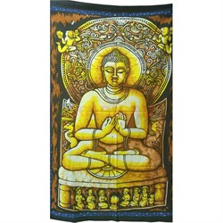 Панно Будда индийское настенное 110х75 см - фото 190001