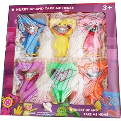 Игрушки Хаги Ваги резиновые пищащие цена за набор - фото 190987