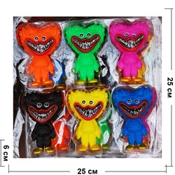 Игрушки Хаги Ваги резиновые пищащие цена за набор - фото 190988