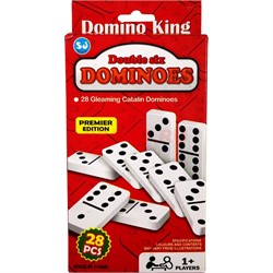 Домино пластмассовое Double Six Domino King - фото 191296