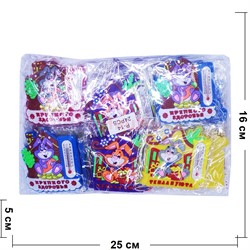 Магнит резиновый (P-14) Кролики с термометром 24 шт/упаковка - фото 191761