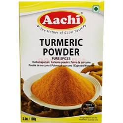 Куркума молотая Aachi (Turmeric Powder) 100 г - фото 192010