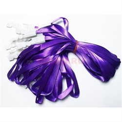 Шнурок для бейджа фиолетовый цвет 25 шт/связка - фото 193682