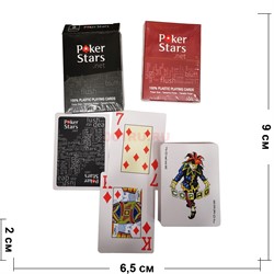 Карты покерные Poker Stars.net новые 54 карт 100% пластик - фото 194886
