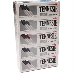 Гильзы сигаретные Tennesie угольные 100 шт - фото 194947
