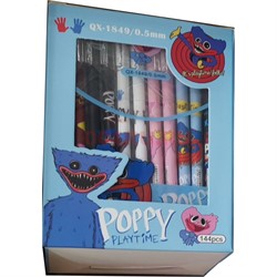 Ручка пишет-стирает Poppy Play Time QX-1849 линия 0,5мм 144 шт/упаковка - фото 195171