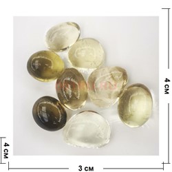 Натуральный минерал гретый цитрин большой цена за 1 шт - фото 196005