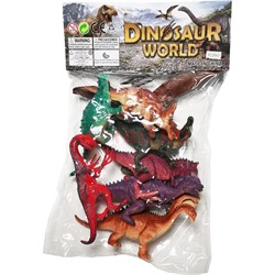 Динозавры (Q604-8) набор из 8 штук Dinosaur World - фото 196439