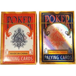 Карты игральные покерные 9812 колода 54 карты - фото 196507