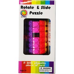 Игрушка головоломка 6 рядов цилиндр Rotate&Slide Puzzle - фото 196790