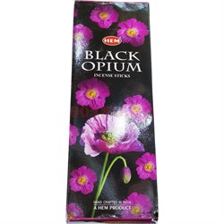 Благовония HEM «Black Opium» цена за уп из 6 шт - фото 199625